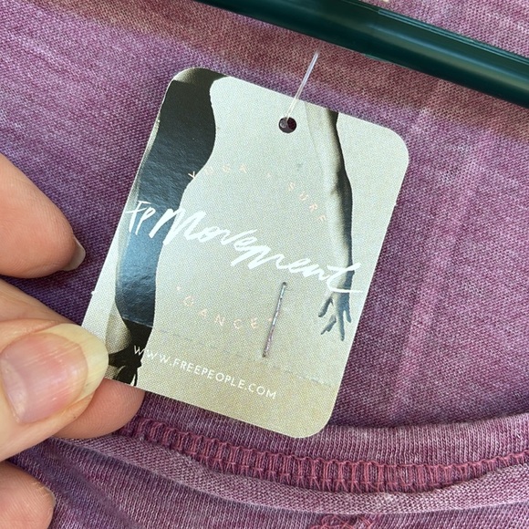 Free People Movement Purple First Choice Long Sleeved Dolman T-Shirt - Picture 8 of 12